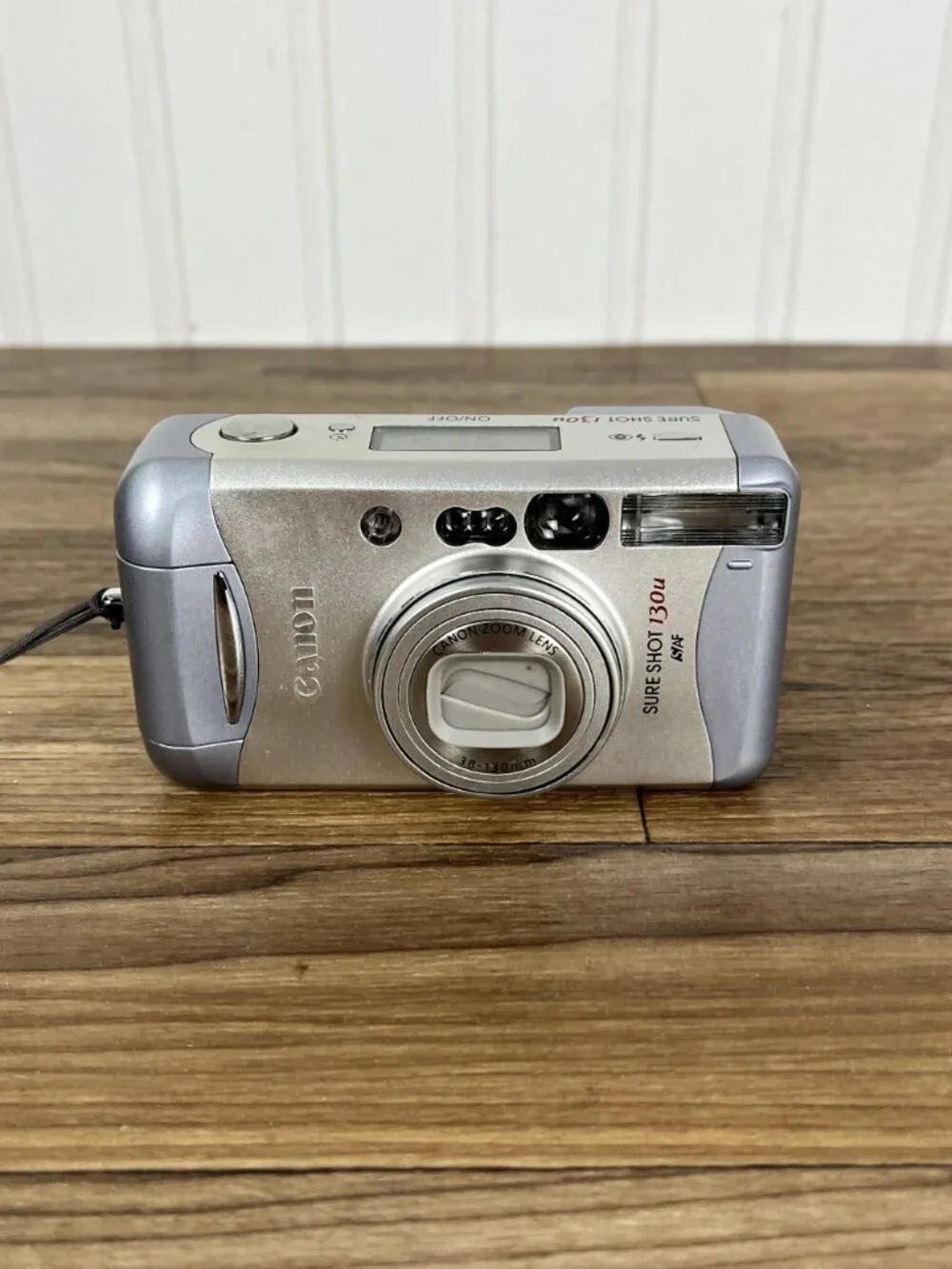 Canon Sure Shot 130U 35mm Point & Shoot Film Camera - Tested & Working